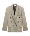 Isabel Marant Klero-ga Blazer In Nude