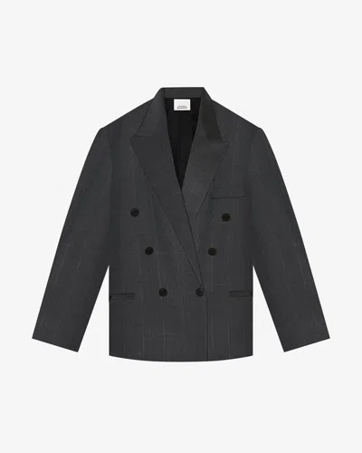 Isabel Marant Klero Jacke In Anthracite