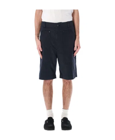 Isabel Marant Knee-length Cargo Shorts In Black