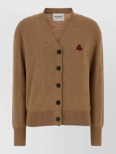 Isabel Marant Knit Cardigan Nylon Composition Silk Blend In Multi