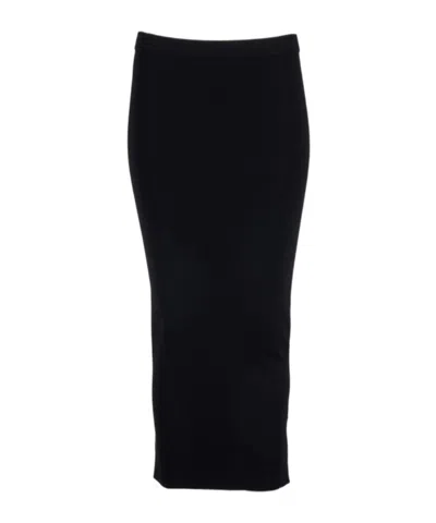 Isabel Marant Knit Skirt In Black