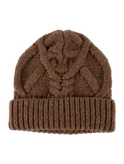Pre-owned Isabel Marant Knitted Beanie In Brown