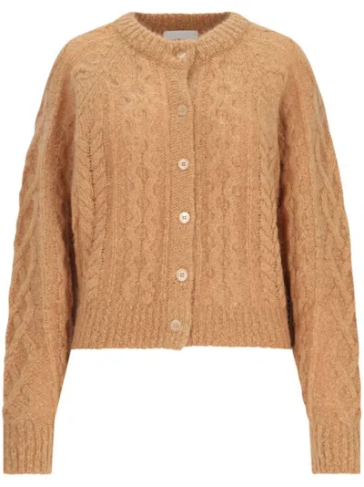 Isabel Marant Knitted Cardigan In Neutrals