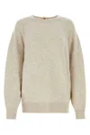 Isabel Marant Sand Wool Blend Oversize Lison Sweater In Beige O Tan