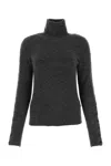 Isabel Marant Women's Anthracite Nylon Blend Malo Sweater In Grey