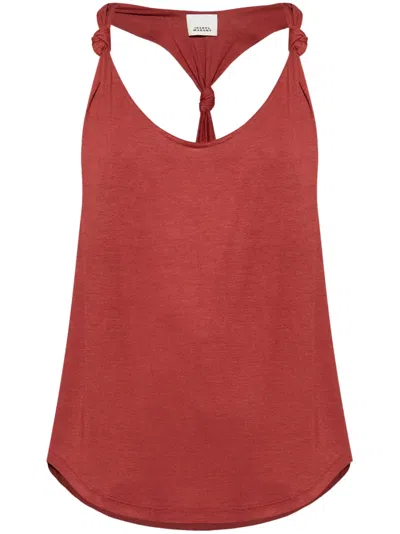 ISABEL MARANT KNOT-DETAIL TOP