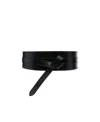 Isabel Marant Knot-detail Waist Belt In Black