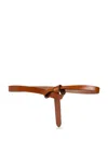 Isabel Marant Knotted Belt In Brown