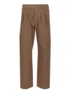 Isabel Marant Kostin-gb With Pence Trousers Brown In Brown