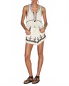 Isabel Marant Kourtney Top In Ecru 23ec In White