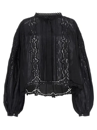 Isabel Marant 'kubra' Shirt In Black