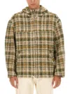 Isabel Marant Checkered Knit Jacket Brushed Finish