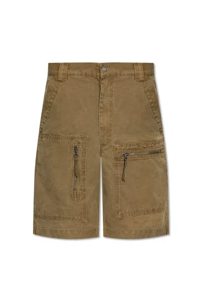 Isabel Marant Brown Kyle Denim Shorts
