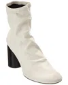 Isabel Marant Labee Leather Bootie In White