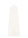 Isabel Marant Panelled Maxi Dress In White