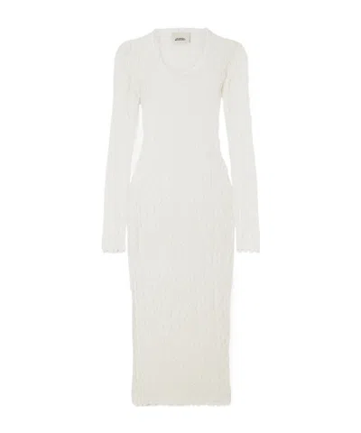 Isabel Marant Belsane Lace Midi Dress In White
