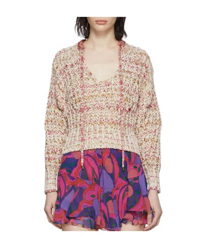 ISABEL MARANT LACE UP A SWEATER