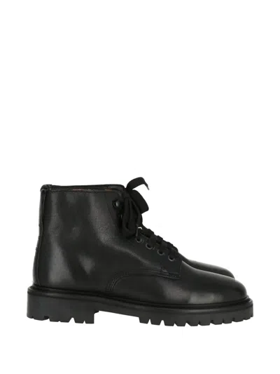 Isabel Marant Lace-up Boots In Black