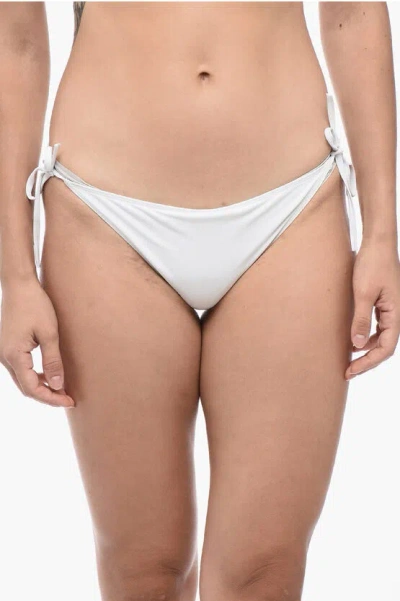 Isabel Marant Lace-up Detailed Slip Bikini In White