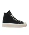 Isabel Marant Lace-up High-top Sneakers In Black