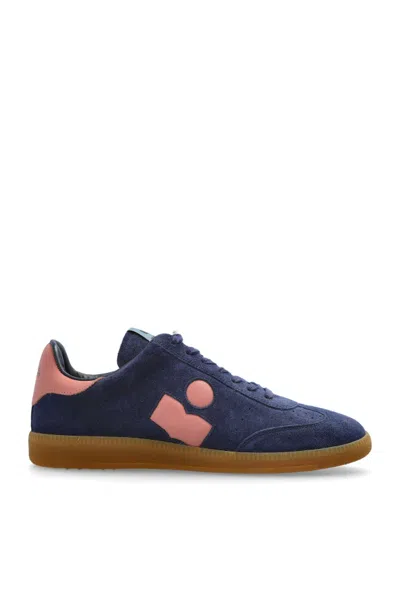 ISABEL MARANT ISABEL MARANT LOGO PRINTED LOW-TOP SNEAKERS