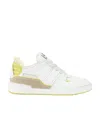 Isabel Marant Emree Leather Sneakers In Yellow