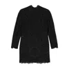 Isabel Marant Broderie Anglaise Mini Dress In Black