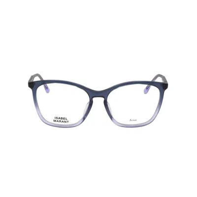Isabel Marant Ladies Blue Rectangular Eyeglass Frames Im 0091/g