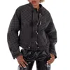 Isabel Marant Ladies Dark Grey Celiany Quilted Denim Jacket