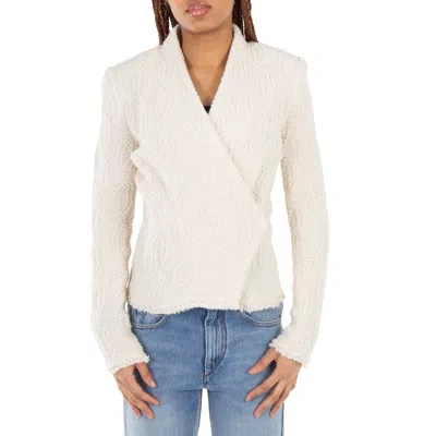 Isabel Marant Ladies Ecru Loyana Cowens Jacket In White