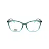 Isabel Marant Rectangle Frame Glasses In Green
