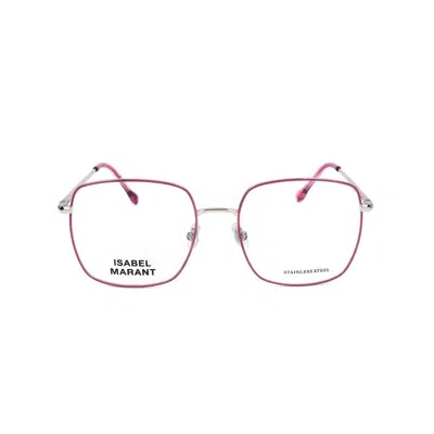 Isabel Marant Ladies Pink Square Eyeglass Frames Im 0029-nhk-3