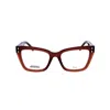 Isabel Marant Ladies Purple Rectangular Eyeglass Frames Im 0090 In Multi