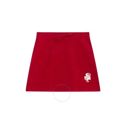 Isabel Marant Ladies Red Amelie Cotton Short Skirt