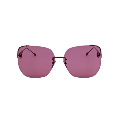 Isabel Marant Ladies Red Square Sunglasses Im-0082/s In Purple