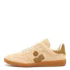 Isabel Marant Ladies Toffee Suede Logo Sneakers