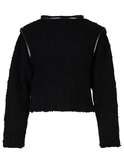 Isabel Marant Ladiva Black Wool Mistro Sweater