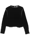 Isabel Marant Ladiva Sweater In Black