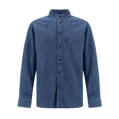 Isabel Marant Blue Lako Denim Shirt