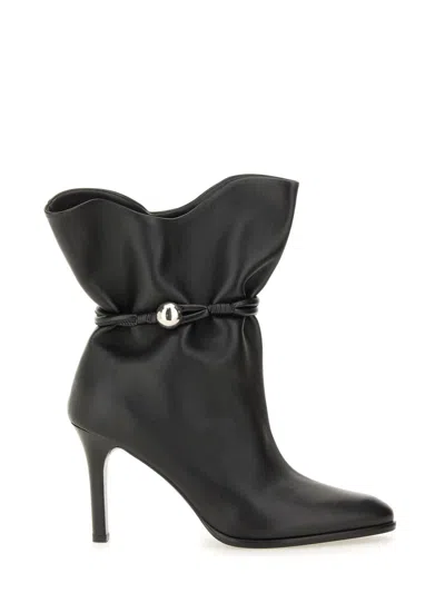 Isabel Marant Lamb Leather Heel Pumps For Women In Black