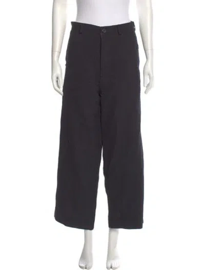 Pre-owned Isabel Marant Lambskin Skinny Leg Pants In Black