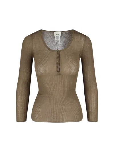 ISABEL MARANT 'LAMYLI' RIBBED TOP