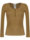 Isabel Marant Lamylic Long Sleeve Cotton Top