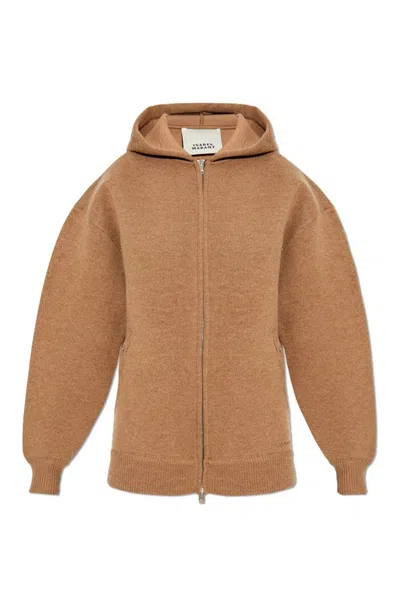 Isabel Marant Lanny Cardigan In Brown