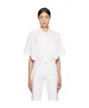 Isabel Marant Lapel Short-sleeved Shirt In White