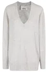 Isabel Marant Larana Cashmere Blend Pullover In Ly