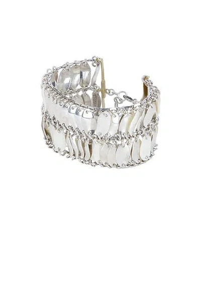 Isabel Marant Large Bracelet In Metallic