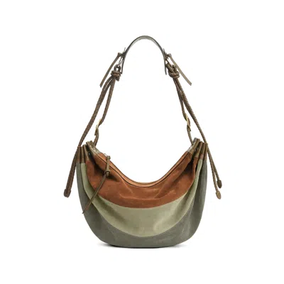 Isabel Marant Large Maia Shoulder Bag In Brown