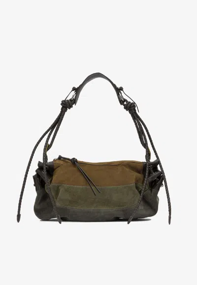 Isabel Marant Large Maia Shoulder Bag In Brown