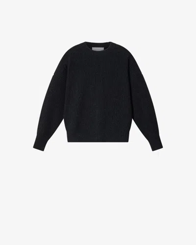 Isabel Marant Larry Pullover In Dark Gray
